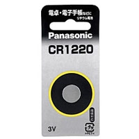 (�p�i�\�j�b�N) Panasonic �R�C���`���`�E���d�r CR1220(3V) ����5�p�b�N�P��