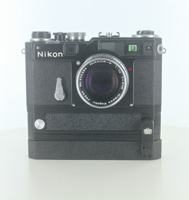 【中古】(ニコン) Nikon SP + 36モーター + 単5直結バッテリーケース + 5cm/1.4