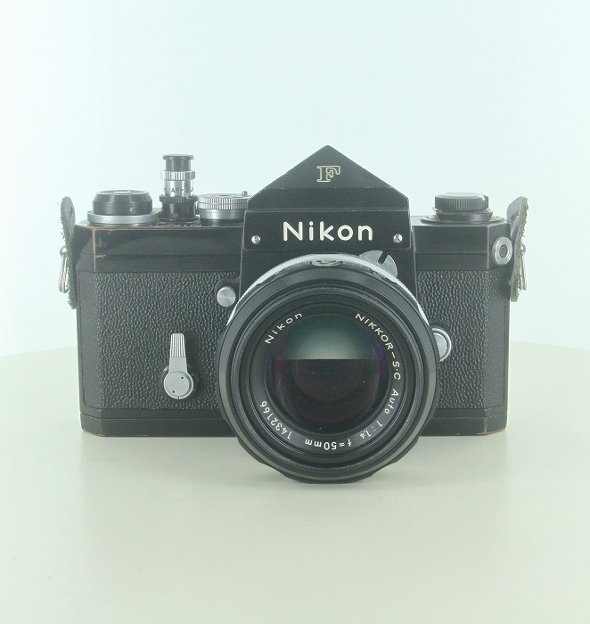 【中古】(ニコン) Nikon Fアイレベル 後期 ブラック + オートSC 50/1.4