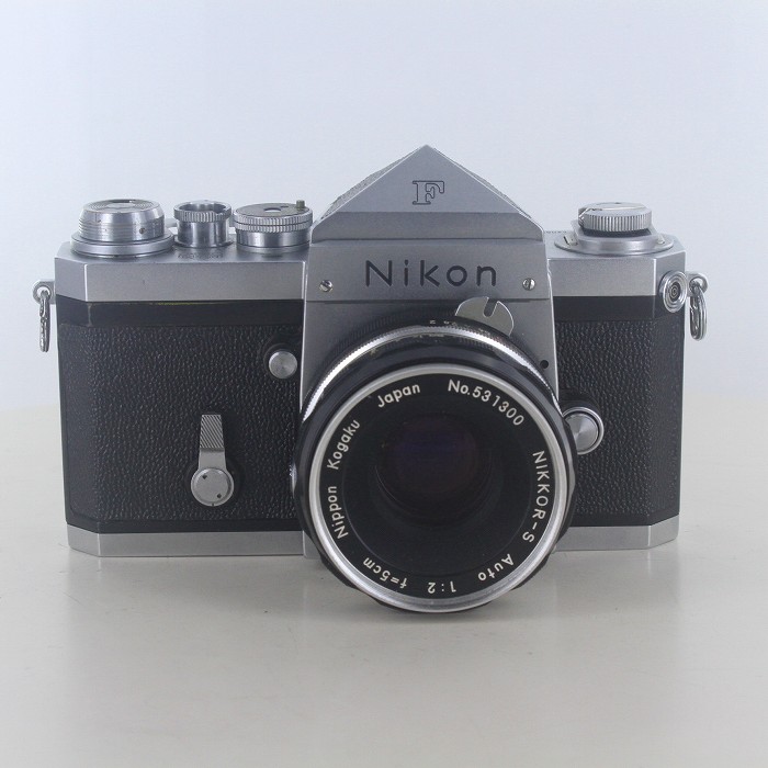 【中古】(ニコン) Nikon F 640+Auto Niikor-S 5cm/2 (9枚絞リ)