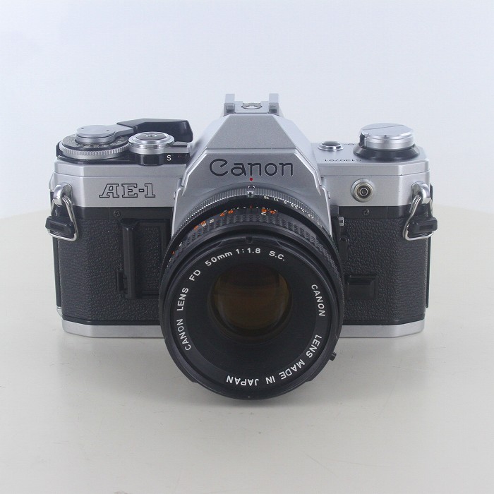 【中古】(キヤノン) Canon AE-1  シルバー+FD 50/1.8 S.C
