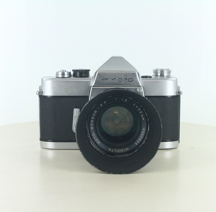 �y���Áz(�~�m���^) MINOLTA SR-1 �����^ + 55/1.8 + �t�[�h