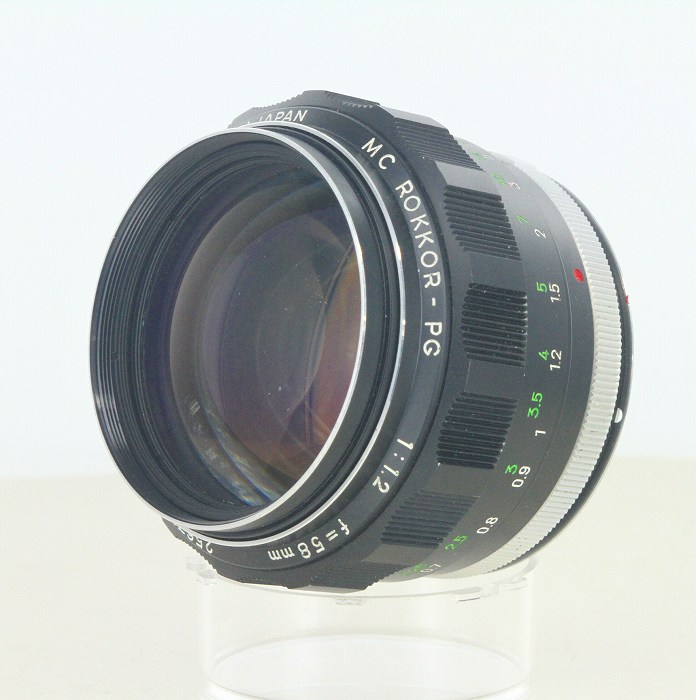 �y���Áz(�~�m���^) MINOLTA MC58/1.2 (�L���m��EF�}�E���g����)
