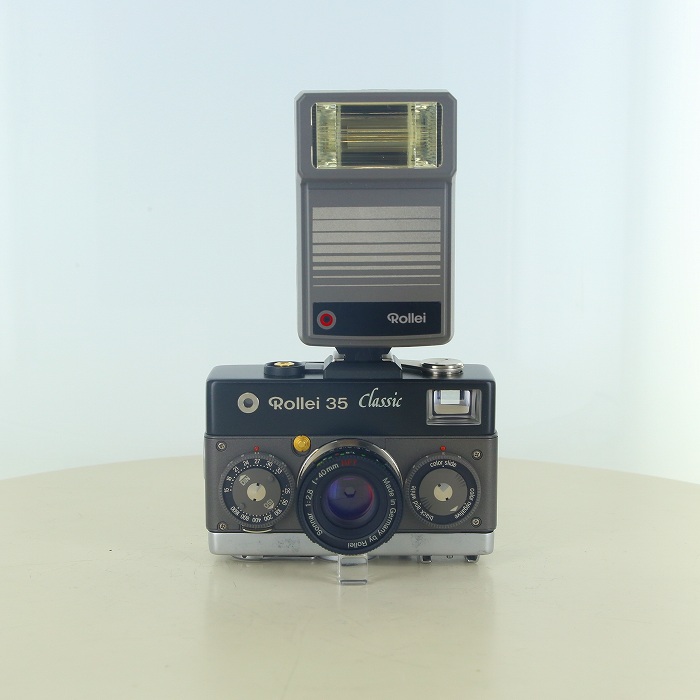 【中古】(ローライ) Rollei ROLLEI 35 CLASSIC(SONNAR 40/2.8) + フラッシュ 20REB