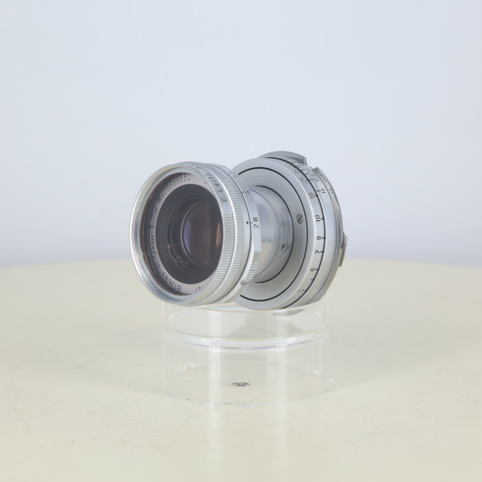 【中古】(ライカ) Leica エルマー L5cm/2.8 + LMリング(社外)
