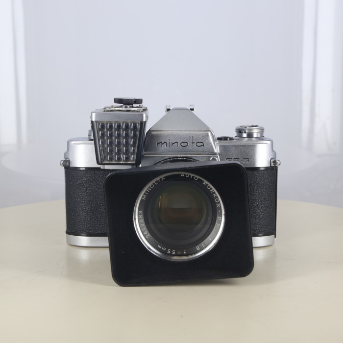 �y���Áz(�~�m���^) MINOLTA SR-3+AUTO W.ROKKOR-PF 55/1.8