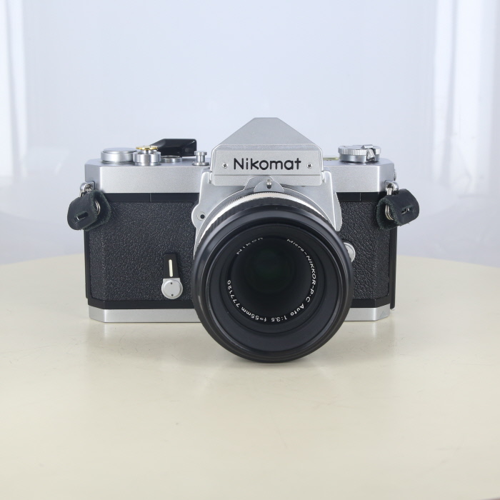 �y���Áz(�j�R��) Nikon �j�R�}�[�gFT �V���o�[+�}�C�N���j�b�R�[��PC�I�[�g 55/3.5