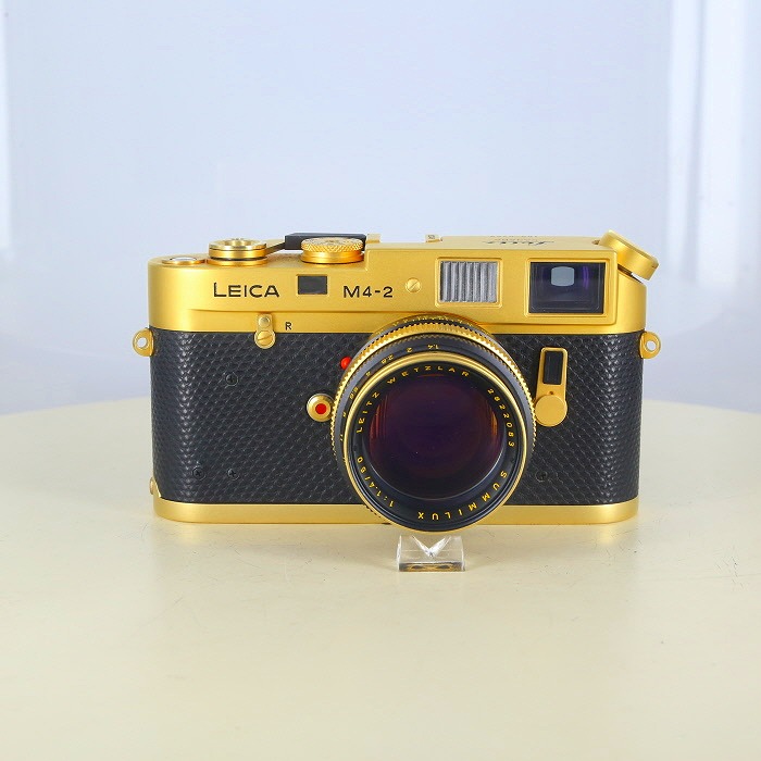 �y���Áz(���C�J) Leica M4-2 GOLD+�Y�~���b�N�XM50/1.4(100���N)