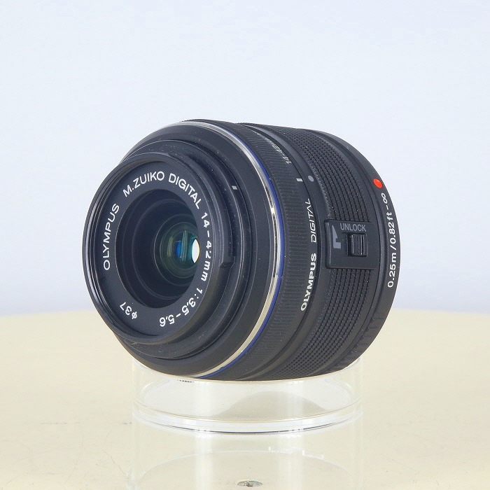 【中古】(オリンパス) OLYMPUS M.ZUIKO DIGITAL 14-42/F3.5-5.6II R BK