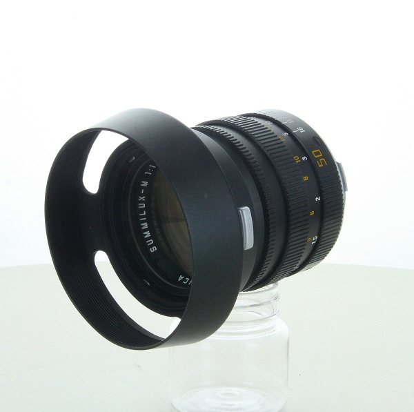 【中古】(ライカ) Leica ズミルックス M50/1.4+レンズフード12586
