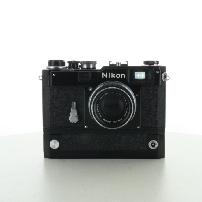 【中古】(ニコン) Nikon S3 ブラック + S5cm/2 + F36モータードライブ + 小判型バッテリーケース