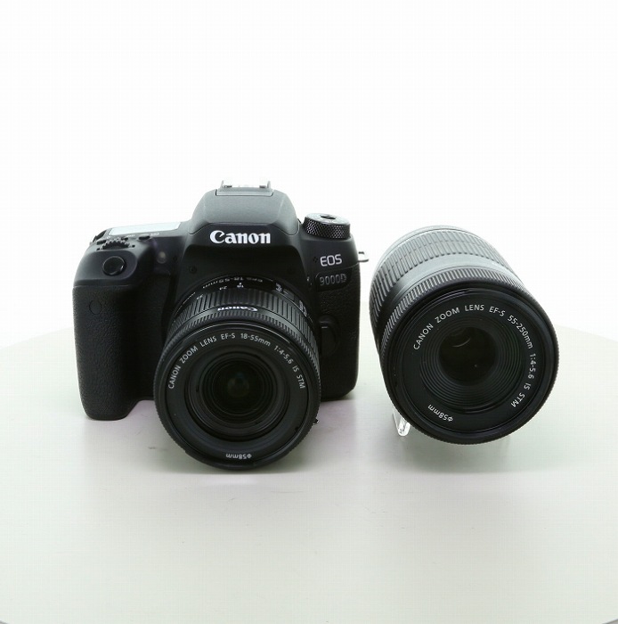 【中古】(キヤノン) Canon EOS 9000D ダブルズームキット(18-55/55-250)