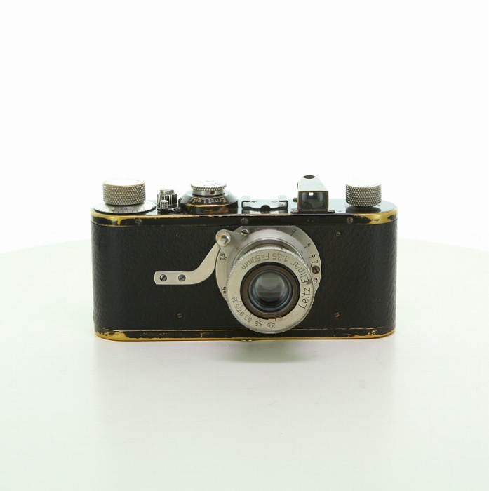 【中古】(ライカ) Leica A型 ブラック (新エルマー50mm F3.5付)