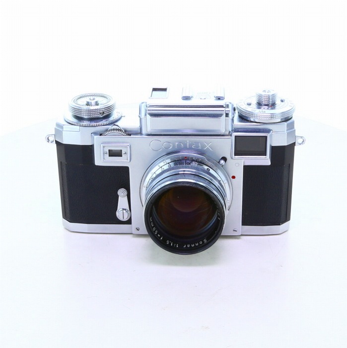 【中古】(カールツアイス) Carl Zeiss コンタックスIIIA+ゾナー50/1.5