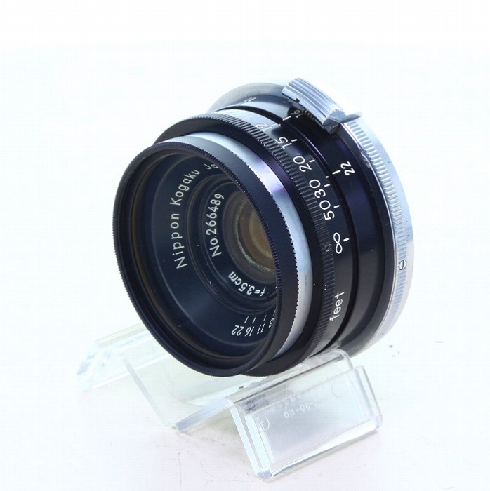 �y���Áz(�j�R��) Nikon NIKKOR-W 35/2.5 �u���b�N