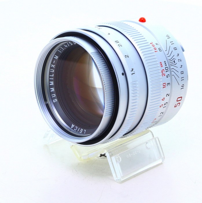 �y���Áz(���C�J) Leica �Y�~���b�N�X M50/1.4 �t�[�h�g�� �V���o�[