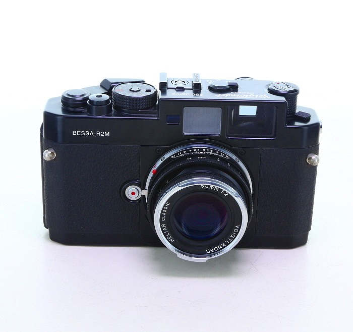 �y���Áz(�t�H�N�g�����_�[) Voigtlander BESSA R2M 250th/HELIAR classic 50/2.0 �Z�b�g �u���b�N