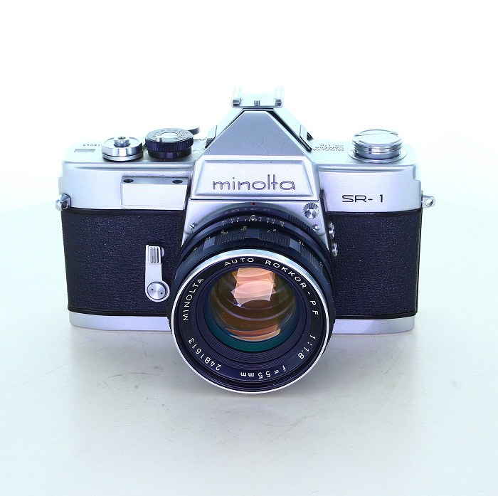 【中古】(ミノルタ) MINOLTA SR-1 + AUTO ROKKOR-PF 55/1.8