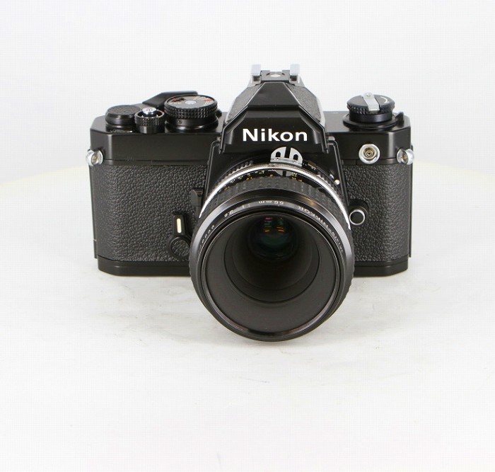 【中古】(ニコン) Nikon FM ブラック+Ai55/3.5 Micro