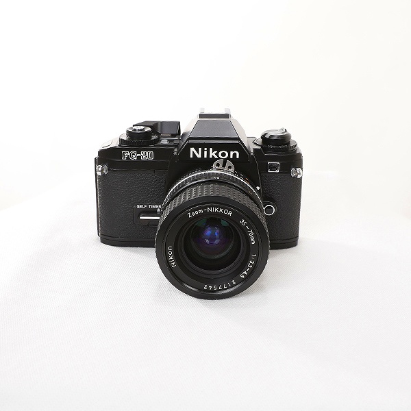 【中古】(ニコン) Nikon FG-20ブラック+Ai35-70/3.3-4.5S