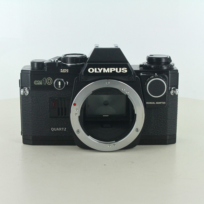 【中古】(オリンパス) OLYMPUS OM10 ブラック+マニュアルアダプター