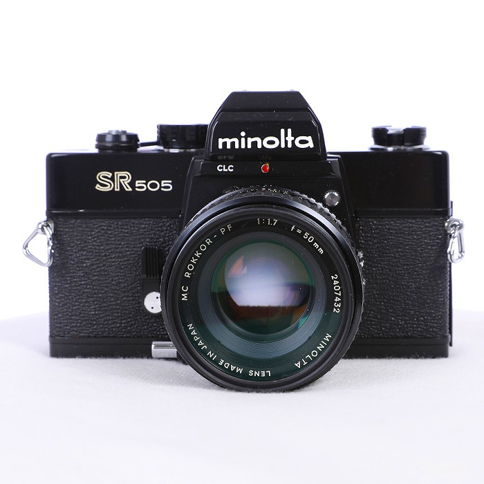 【中古】(ミノルタ) MINOLTA SR505 ブラック+MC ROKKOR-PF50/1.7