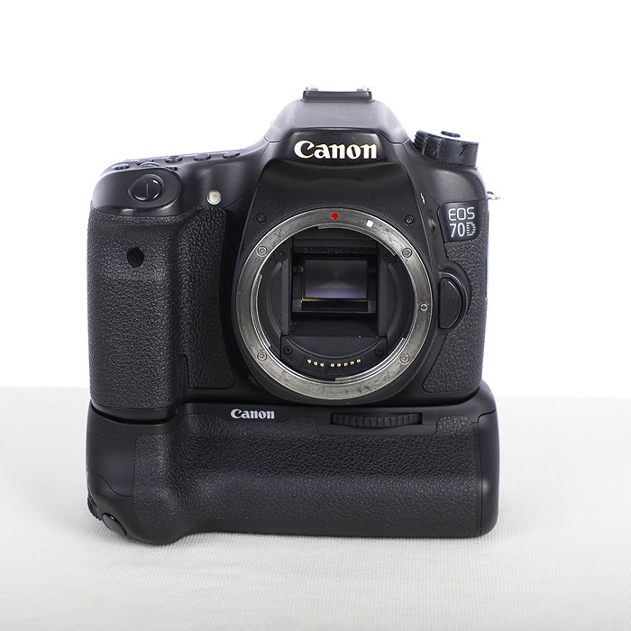 【中古】(キヤノン) Canon EOS 70D+バッテリーグリップBG-E14