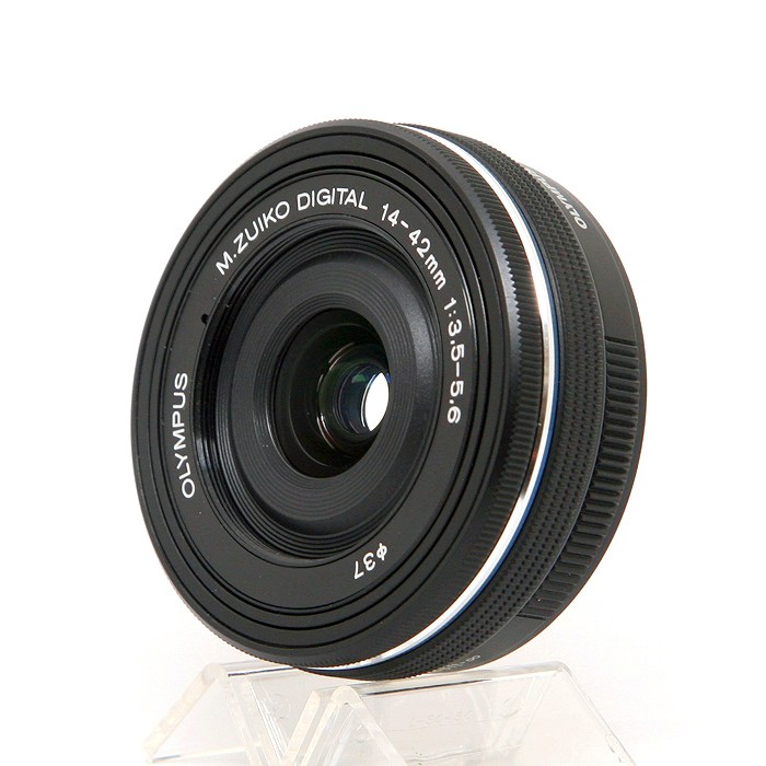 【中古】(オリンパス) OLYMPUS M.ZUIKO DIGITAL ED14-42/3.5-5.6 EZ ブラック
