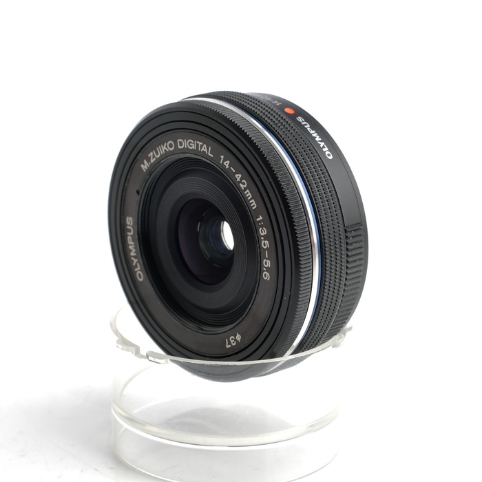 【中古】(オリンパス) OLYMPUS M.ZUIKO DIGITAL ED14-42/F3.5-5.6 EZ BK