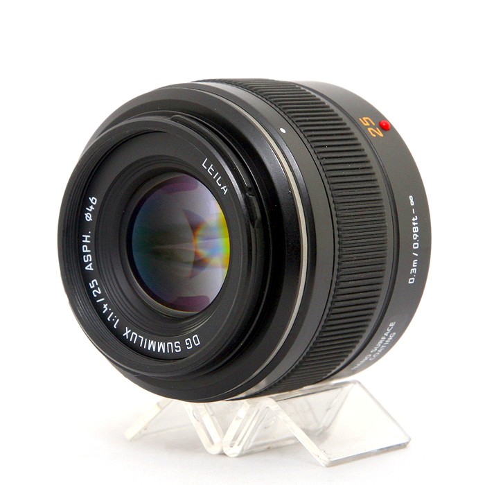 【中古】(パナソニック) Panasonic LEICA DG SUMMILUX 25/1.4 ASPH. H-X025
