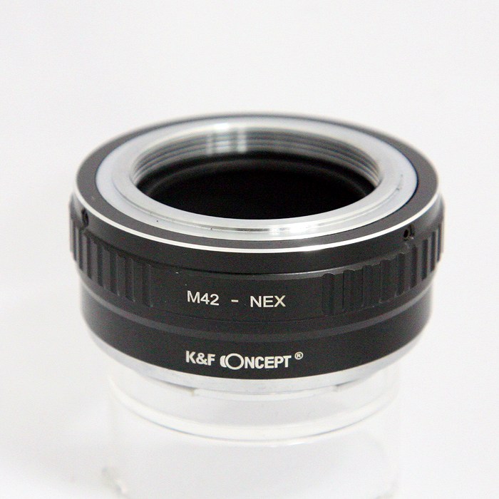 【中古】(K&F CONCEPT) K&F CONCEPT KF-42E2 マウントアダプター (M42レンズ-ソニーEボディ)