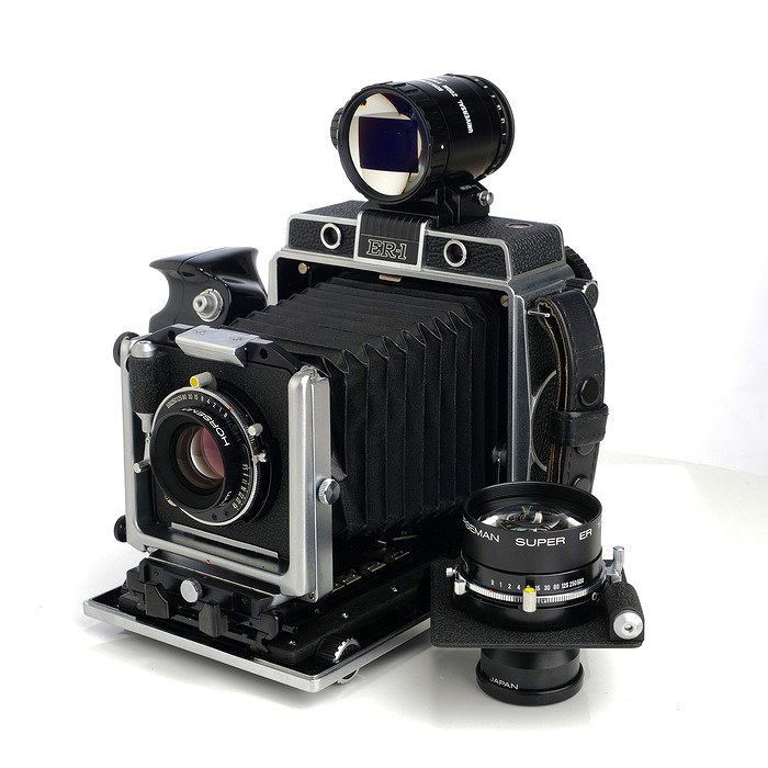 �y���Áz(�g�v�R��) TOPCON �z�[�X�}�� ER-1+SUPER ER 120/5.6�180/5.6