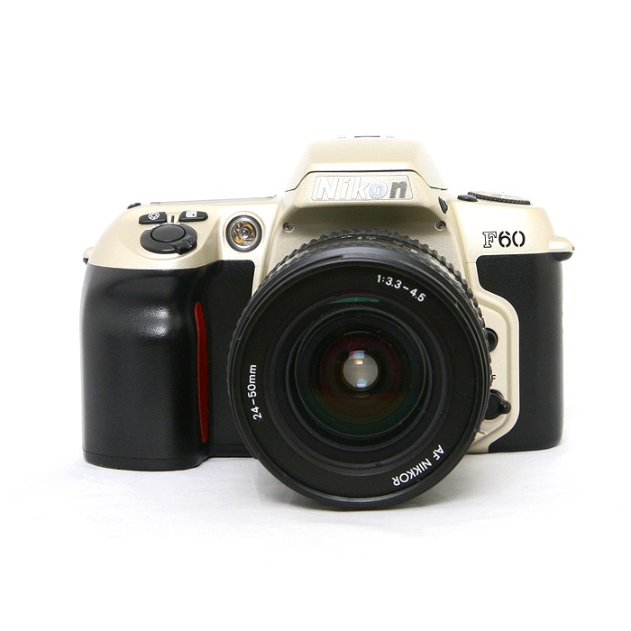 �y���Áz(�j�R��) Nikon F60 �V���o�[+AF24-50/3.3-4.5