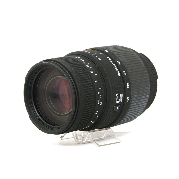 【中古】(シグマ) SIGMA 70-300/F4-5.6 DG マクロ ニコンF用