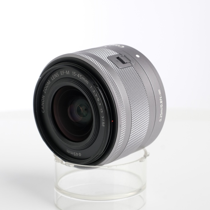 �y���Áz(�L���m��) Canon EF-M15-45/F3.5-6.3 IS STM �V���o�[