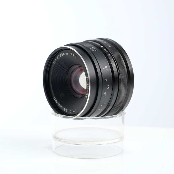 �y���Áz(���H��) ���H�� 7ARTISANS 25/1.8 BK �}�C�N���t�H�[�T�[�Y�p