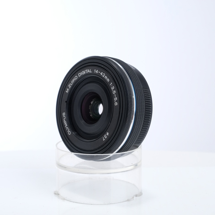 【中古】(オリンパス) OLYMPUS M.ZUIKO DIGITAL ED14-42/F3.5-5.6 EZ BK