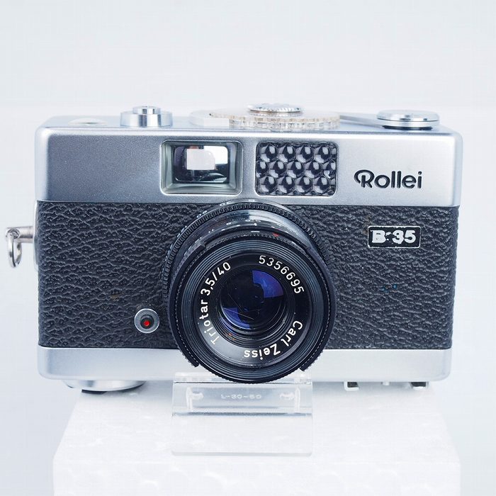 新入荷 ローライ Rollei B35 ﾌﾞﾗｯｸ Triotar40 3.5 ランク