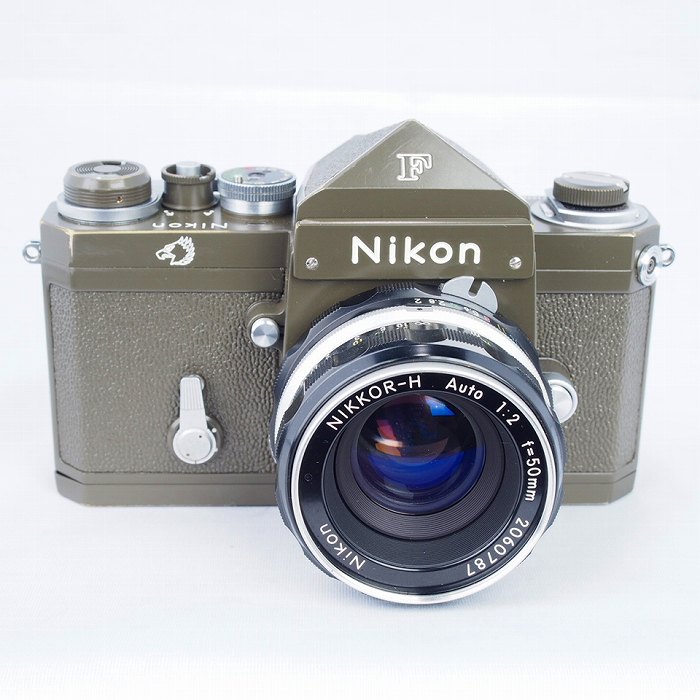 【中古】(ニコン) Nikon F 空自仕様セット(ボディー2台レンズ4本)