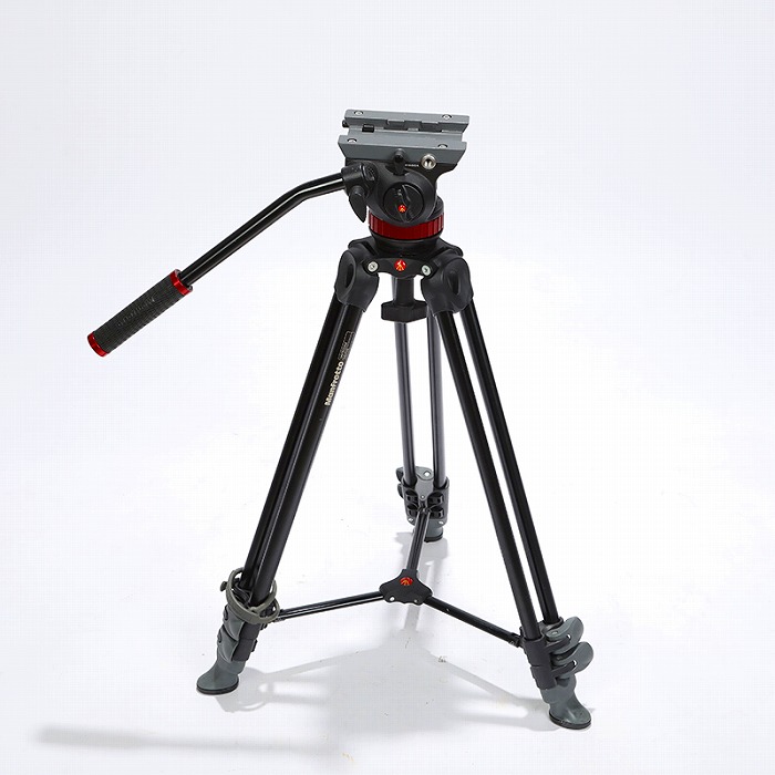 中古】(マンフロット) Manfrotto MVT502AM+MVH500A(プレート無