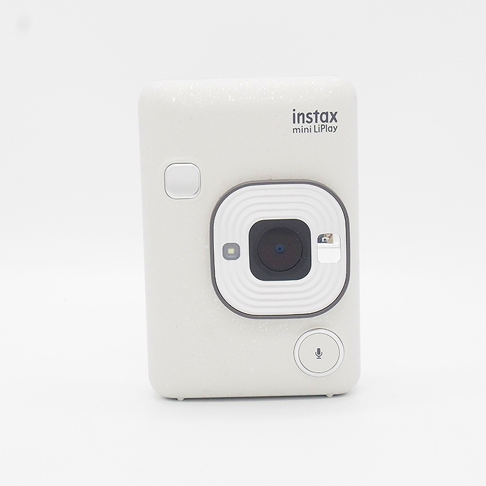 【中古】(フジフイルム) FUJIFILM INSTAX MINI LIPLAY ストーンホワイト
