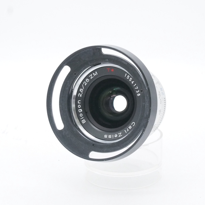 �y���Áz(�R�V�i) Cosina Carl Zeiss Biogon T* 2.8/28 ZM �V���o�[