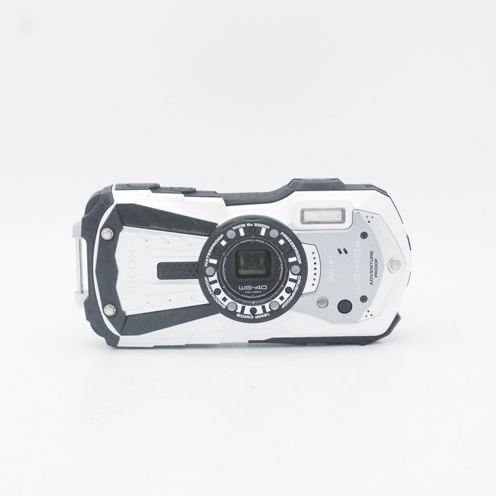 �y���Áz(���R�[) RICOH WG-40W �z���C�g