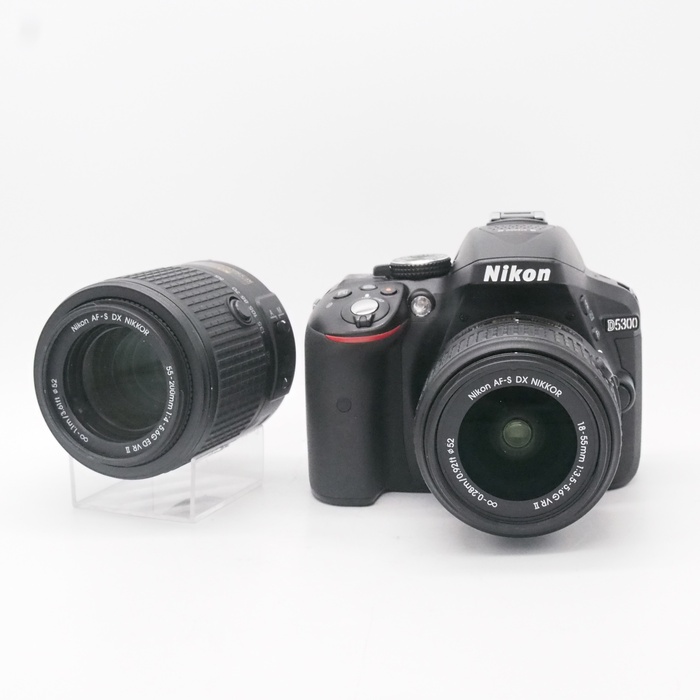 �y���Áz(�j�R��) Nikon D5300 �_�u���Y�[���L�c�g2 �u���c�N
