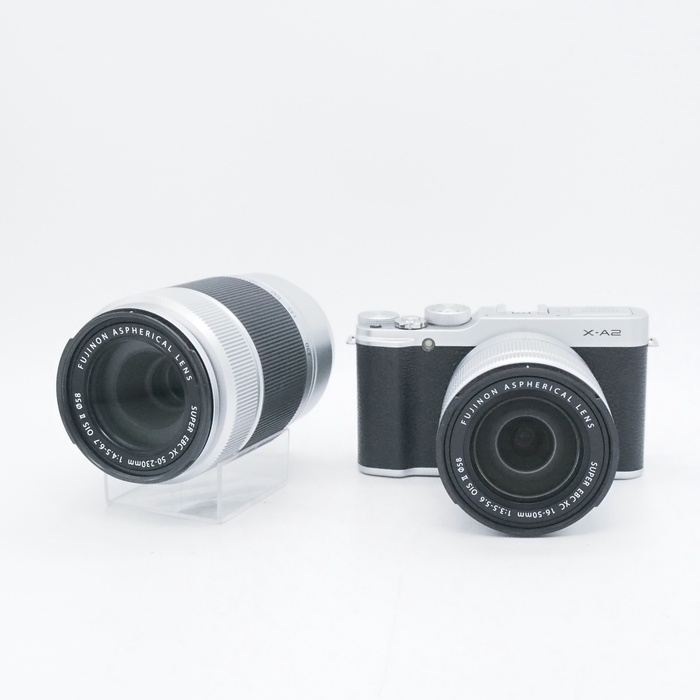 フジフイルム(FUJIFILM) X-A2 ダブルズームレンズキット シルバーの