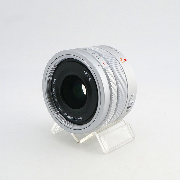 【中古】(パナソニック) Panasonic LEICA DG SUMMILUX 15/1.7 ASPH シルバー