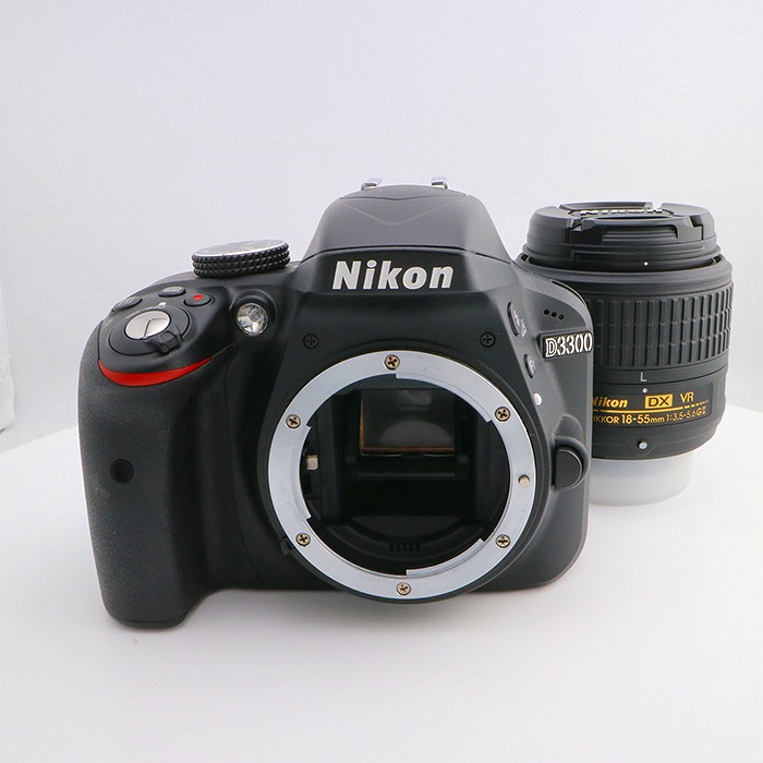 �y���Áz(�j�R��) Nikon D3300 18-55VR2 �����Y�L�b�g �u���b�N