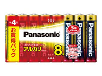 (�p�i�\�j�b�N) Panasonic �A���J�� �P4�` 8�{�p�b�N LR03XJ/8SW