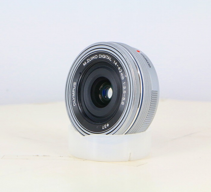 【中古】(オリンパス) OLYMPUS M.ズイコーデジタル ED14-42/3.5-5.6 EZ シルバー