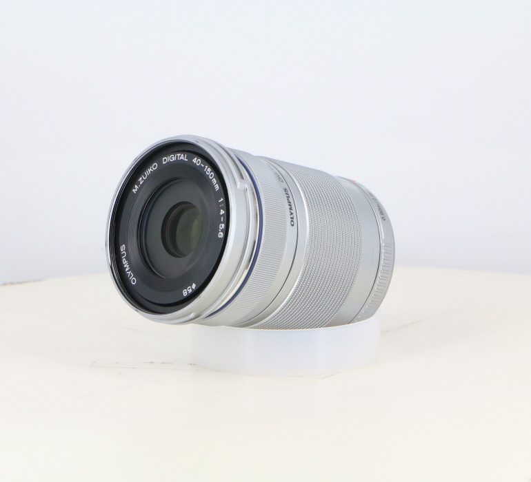 【中古】(オリンパス) OLYMPUS M.ズイコーデジタル ED40-150/4.0-5.6R シルバー